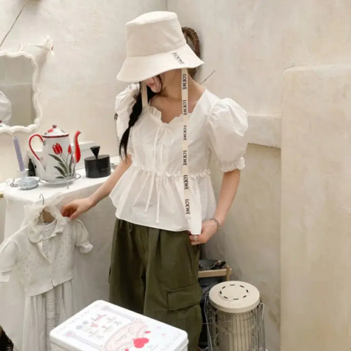 [BUNJANG] Loewe Bucket Hat 59 Size / 로에베 버킷햇 59사이즈