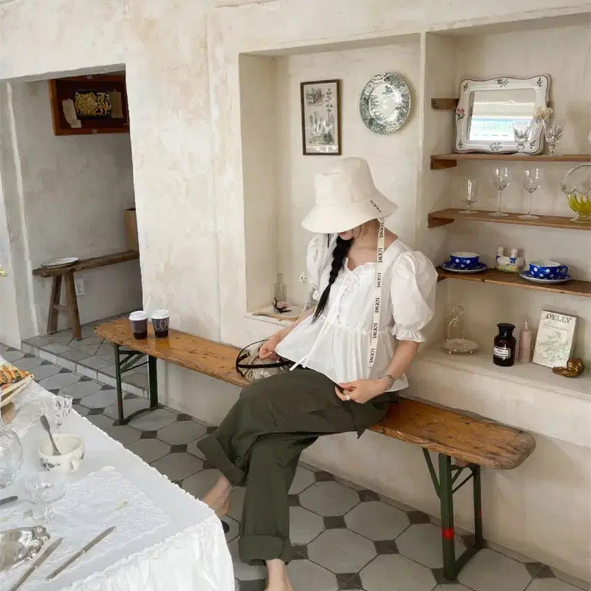 [BUNJANG] Loewe Bucket Hat 59 Size / 로에베 버킷햇 59사이즈