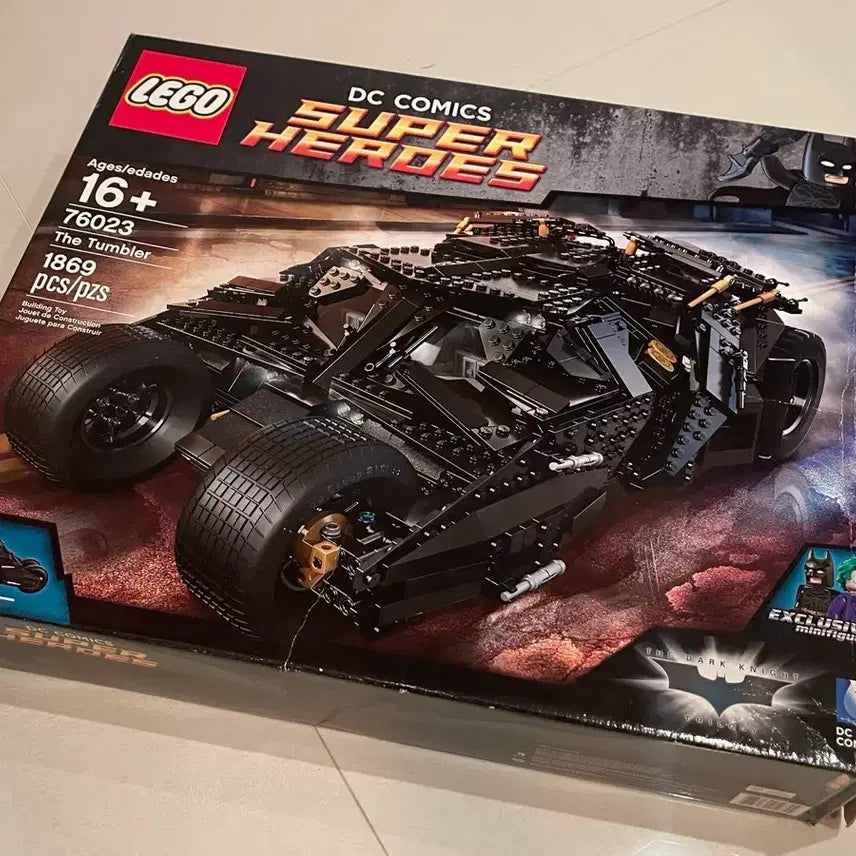 [BUNJANG] Lego Tumbler Batmobile 76023 (Full Box) / 레고 텀블러 배트모빌 블랙 76023 (풀박)