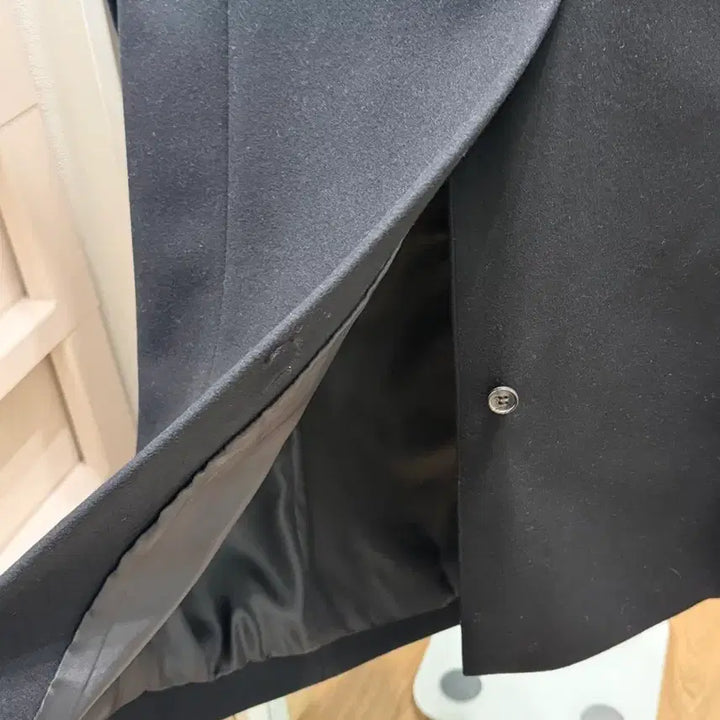 [SOLD OUT] Mamagari 마마가리 울 & 캐시미어 블랙 코트(남성 50사이즈)