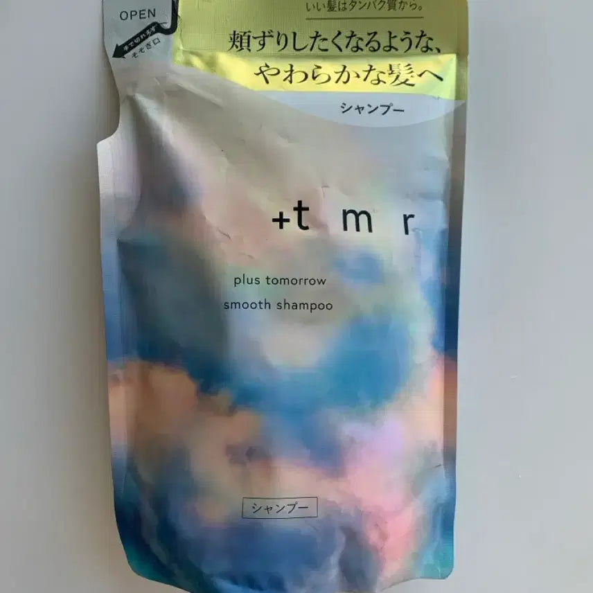 [BUNJANG] TMR Smooth Shampoo Refill & Main (Used) / +tmr 플러스투모로우 스무스 샴푸 리필(400ml), 본품(반 사용)