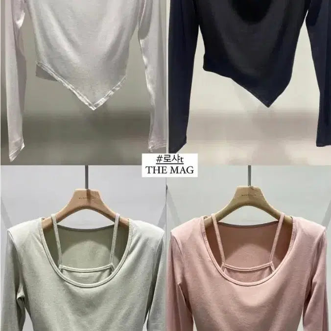 [BUNJANG] Magnolia Layered T-shirt / 매그놀리아 티셔츠