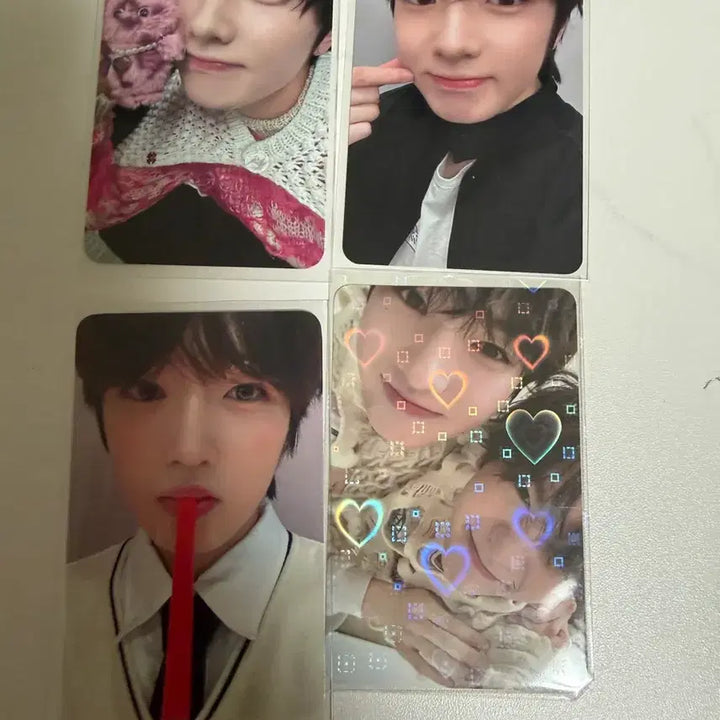 엔시티위시 사쿠야 포카 일괄+일본팬미팅키링