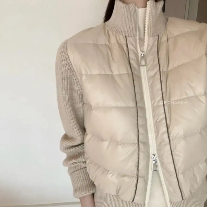 [BUNJANG] Imported Knit Padded Jacket / 16만원대) 수입의류 쿠치 니트 패딩