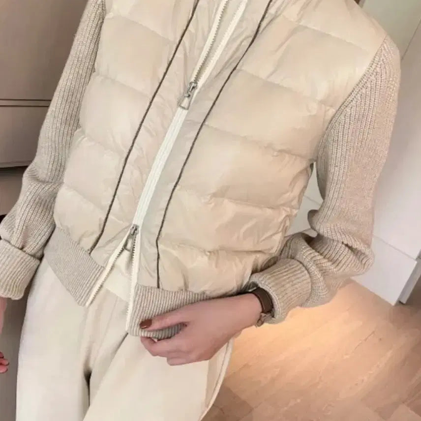 [BUNJANG] Imported Knit Padded Jacket / 16만원대) 수입의류 쿠치 니트 패딩