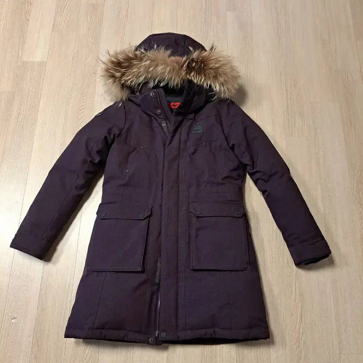 [BUNJANG] K2 Hooded Black Padded Coat (Size 90) / K2. 후드 퍼 블랙 패딩 코트사이즈90