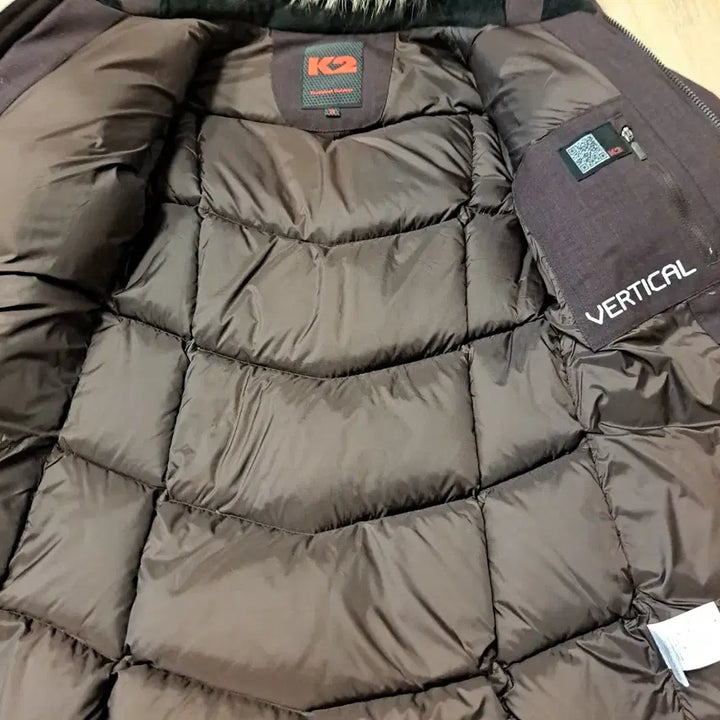 [BUNJANG] K2 Hooded Black Padded Coat (Size 90) / K2. 후드 퍼 블랙 패딩 코트사이즈90