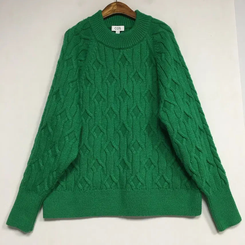 [BUNJANG] COS Wool Blend Cable Knit M / COS 코스 울 블렌드 케이블 니트 M