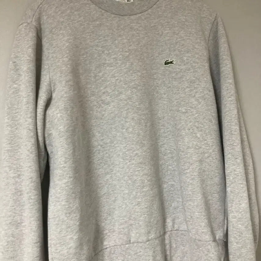 [BUNJANG] Lacoste Fleece Sweatshirt / 라코스테 기모 맨투맨 L