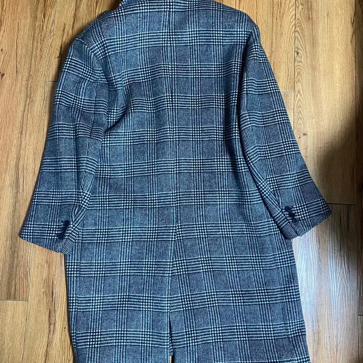 [BUNJANG] TonyWek Check Mac Coat / 토니웩 체크 맥코트
