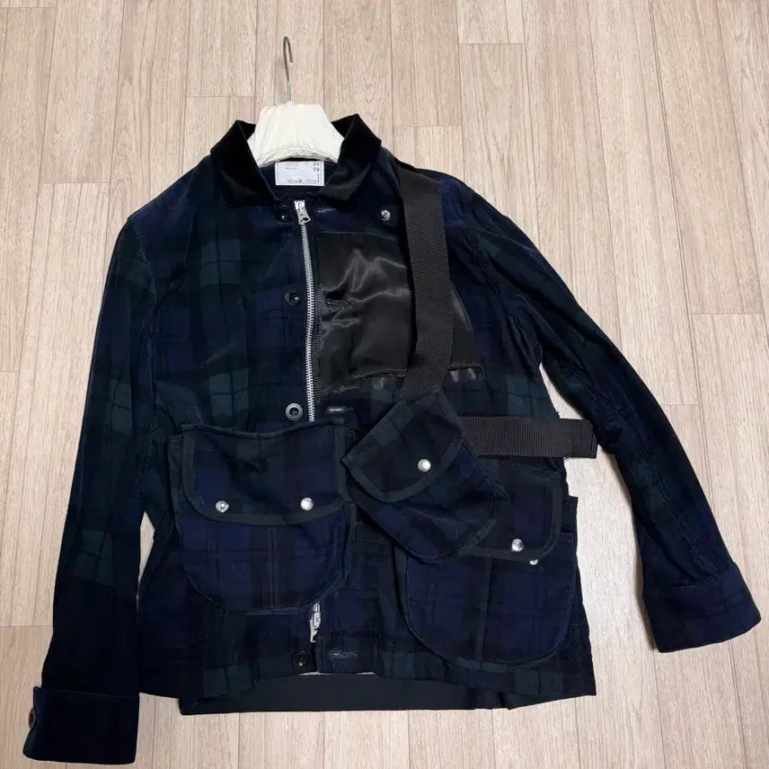 [BUNJANG] Sacai Checkered Corduroy Jacket / 사카이 자켓