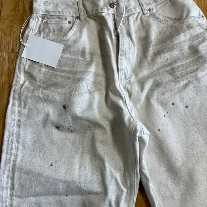 [BUNJANG] Branded 1704 Dirty White Jeans [32] / 새상품 브랜디드 1704 더티화이트진 [32]