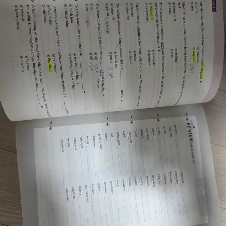 [BUNJANG] Success Series 편입어휘 Vocabulary Workbook / 석세스 편입어휘 문제집