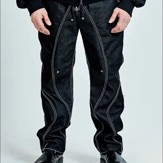 [BUNJANG] 51Percent Stitching Denim M / 51퍼센트 스티칭 데님 M