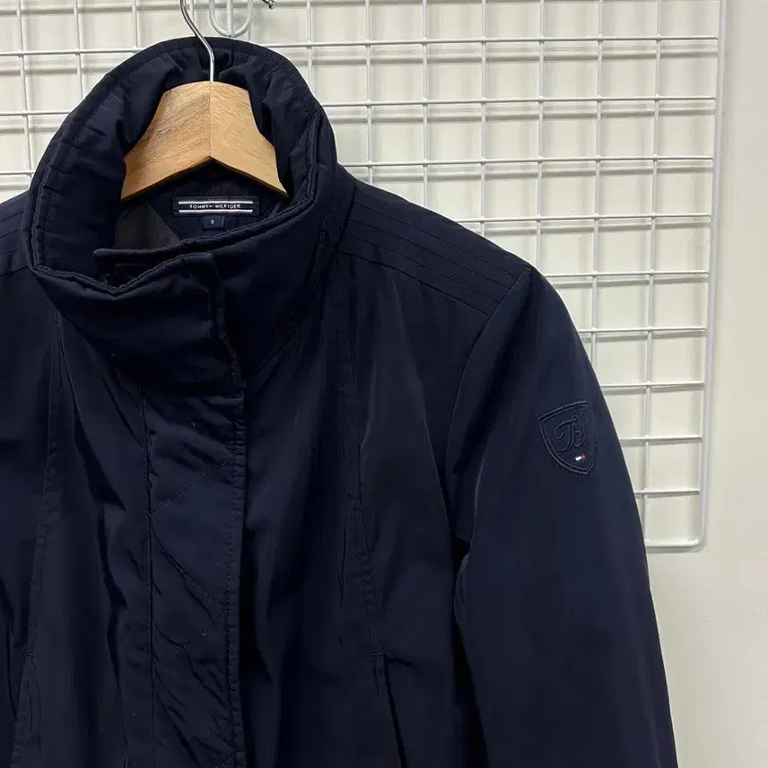 [BUNJANG] Tommy Hilfiger Navy Padded Coat Jacket / 타미힐피거 네이비 패딩 코트 자켓 (고급스러움)