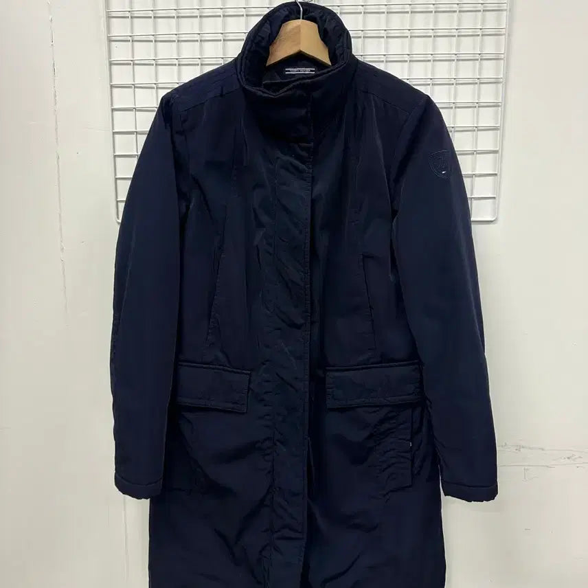 [BUNJANG] Tommy Hilfiger Navy Padded Coat Jacket / 타미힐피거 네이비 패딩 코트 자켓 (고급스러움)