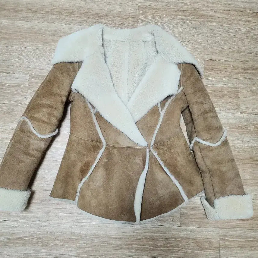 [BUNJANG] Real Sheepskin Suede Mouton / 리얼 무스탕