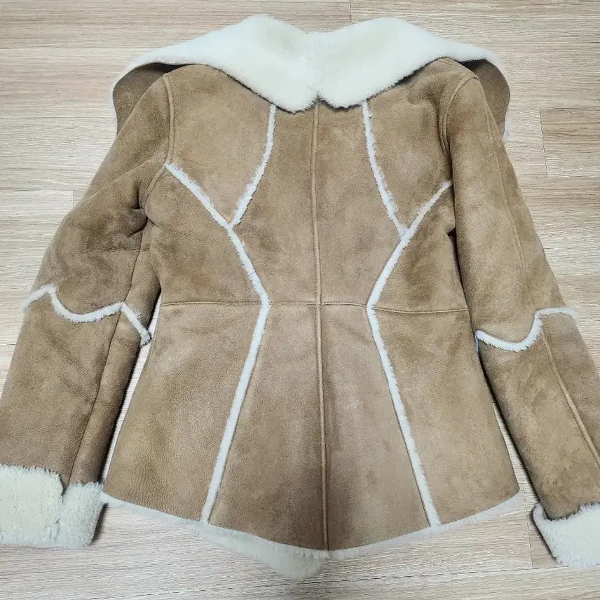 [BUNJANG] Real Sheepskin Suede Mouton / 리얼 무스탕