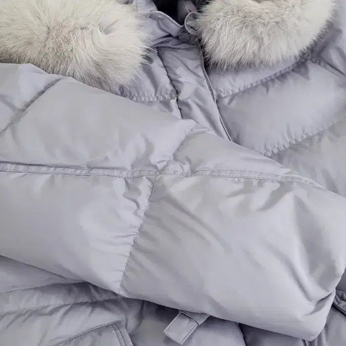 [BUNJANG] HACIE Fox Fur Goose Down Padding Jacket / HACIE 하시에 폭스퍼 구스다운 패딩M