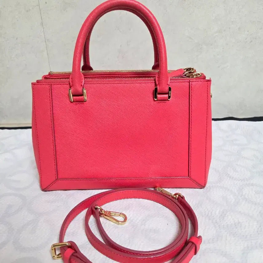 [BUNJANG] MCM Saffiano Leather Tote and Shoulder Bag / MCM 사피아노가죽 토드 앤 숄더백