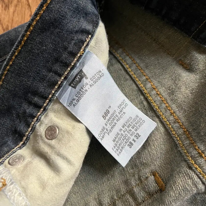 [BUNJANG] Levi's 569 Tapered Fit Denim Pants / [38]리바이스 569 테이퍼드 핏 커스텀 데님 팬츠