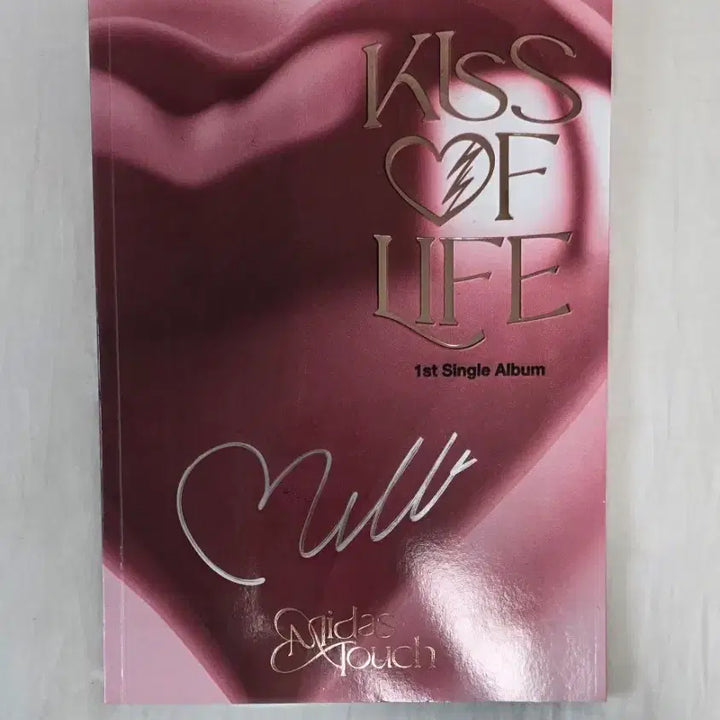 키스오브라이프 벨 친필사인앨범 포카