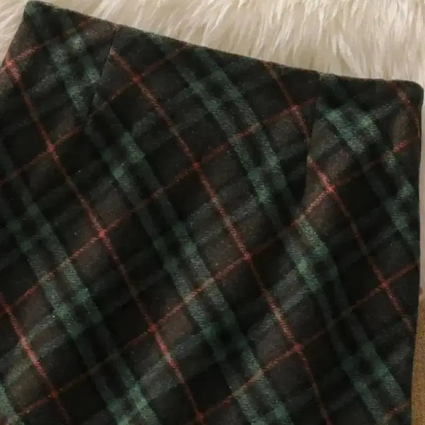 [BUNJANG] Checkered Skirt - Size L / 체크무늬 스커트