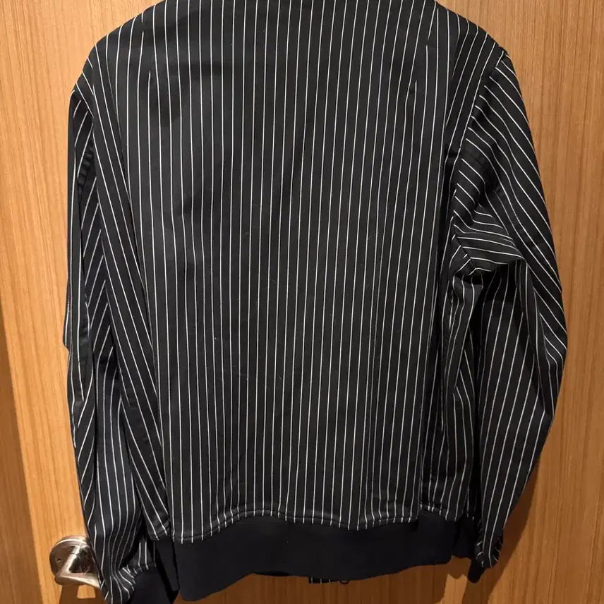 [BUNJANG] Fred Perry Striped Cotton Jacket / 프레드페리 스트라이프 코튼자켓