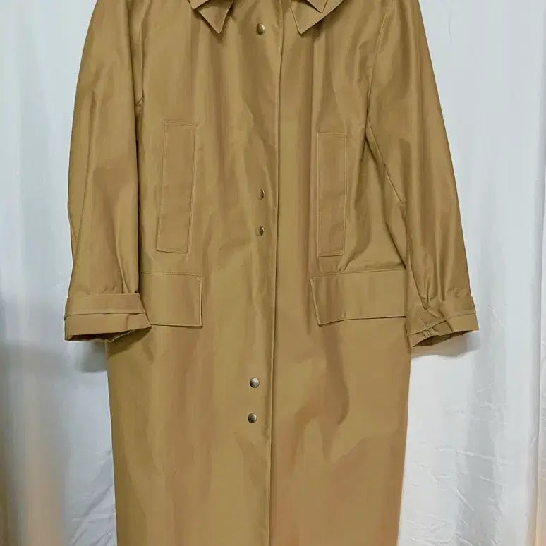 [BUNJANG] System Slit Long Hooded Trench Coat / 시스템 슬릿롱후드자켓 후드 트렌치