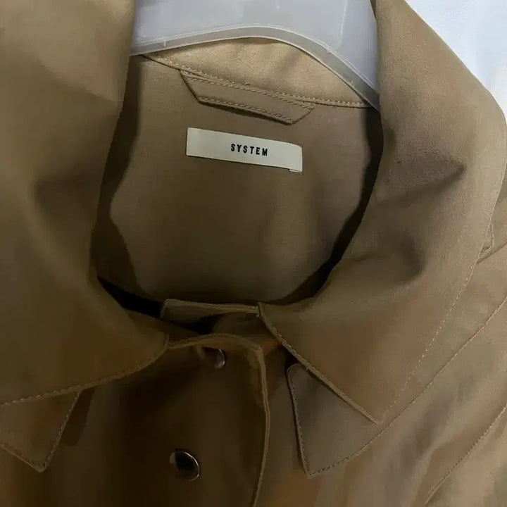 [BUNJANG] System Slit Long Hooded Trench Coat / 시스템 슬릿롱후드자켓 후드 트렌치