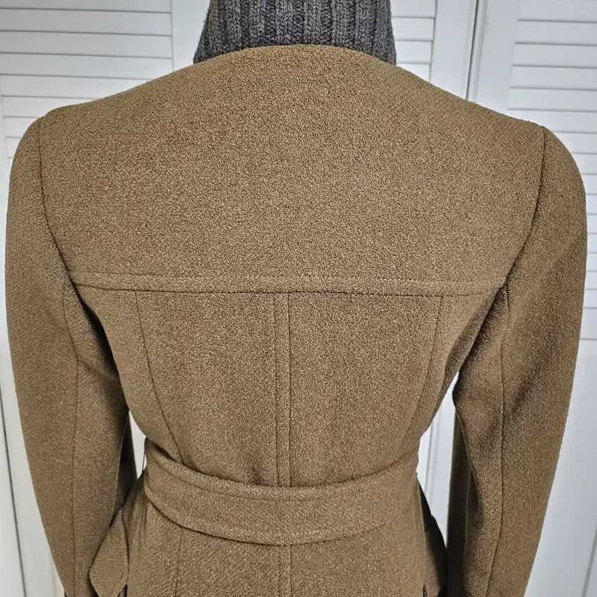 [SOLD OUT] 울100 올리브그린 코트