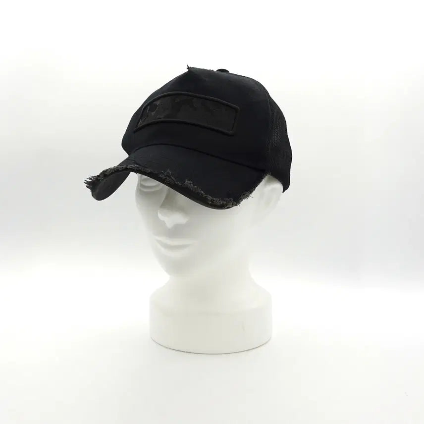 [BUNJANG] WJK Distressed Mesh Ball Cap / WJK 컷오프 디스트레스드 메쉬 볼캡