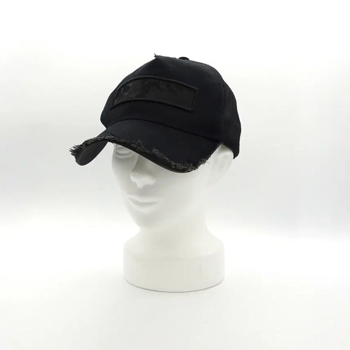 [BUNJANG] WJK Distressed Mesh Ball Cap / WJK 컷오프 디스트레스드 메쉬 볼캡