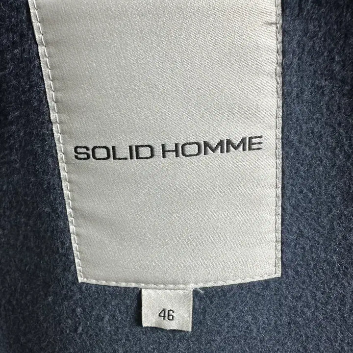 [BUNJANG] Solid Homme Handmade Double Coat / 솔리드옴므 핸드메이드 더블코트