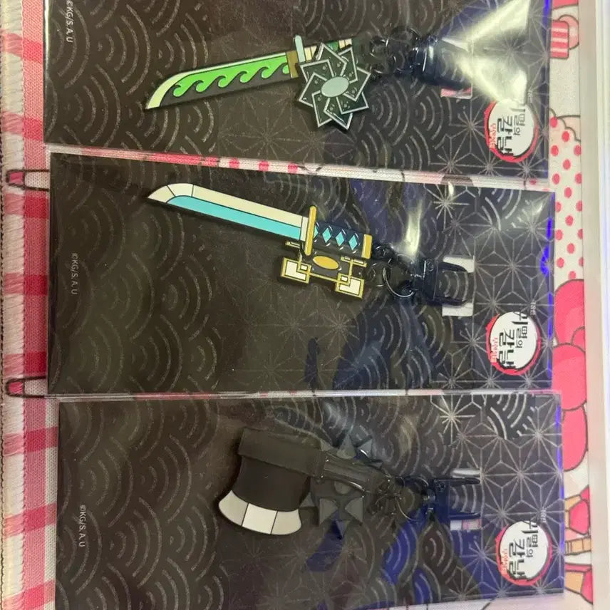 [BUNJANG] Demon Slayer Nichirin Blade Keyring / 귀멸의 칼날 일륜도 키링
