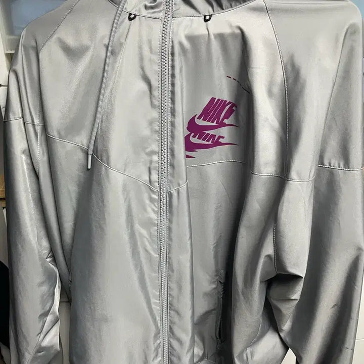 [BUNJANG] Nike Windbreaker Gray / 나이키 바람막이 회색