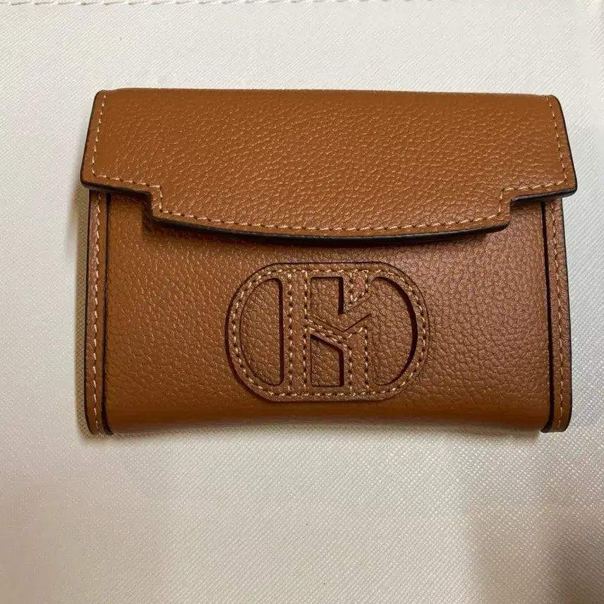 [BUNJANG] Hazzys Leather Card Wallet - Brown / 새제품) 헤지스 소가죽 한 손에 쏙 카드지갑 브라운