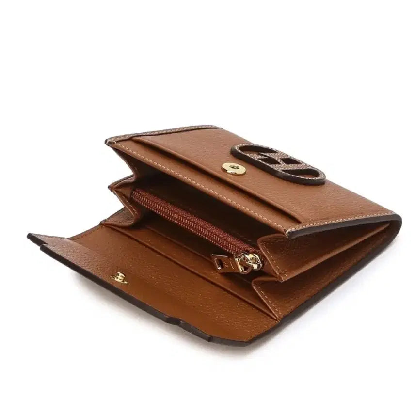 [BUNJANG] Hazzys Leather Card Wallet - Brown / 새제품) 헤지스 소가죽 한 손에 쏙 카드지갑 브라운