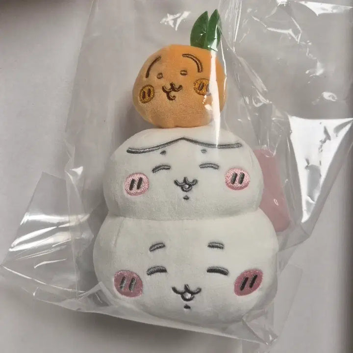 [BUNJANG] Chikawa Kagami Mochi Tteok Nui Plush Doll / 치이카와 카가미모찌 떡 누이 미개봉 새상품 인형 하치와레 우사기 귤