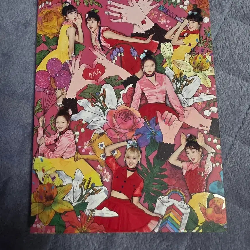 오마이걸 컬러링북 개봉 앨범