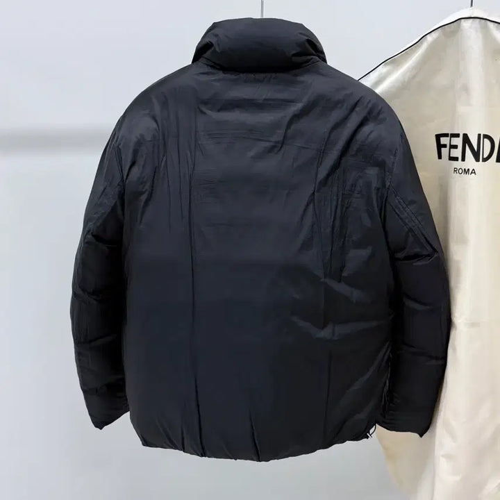 [BUNJANG] Fendi FF Logo Monogram Reversible Padded Jacket / [S+급/48] 펜디 FF로고 모노그램 리버서블 패딩 자켓