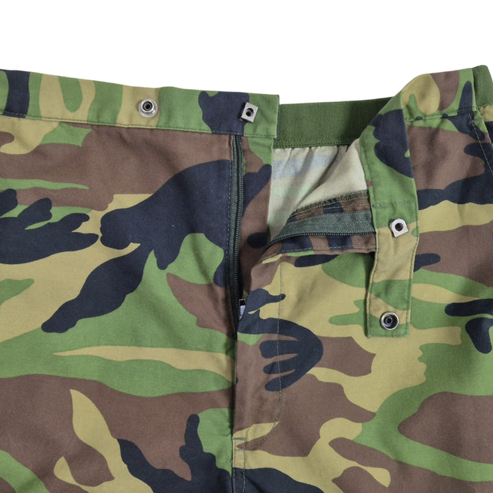 [BUNJANG] ROK Army Summer Training Uniform Shorts (Size S) / 국군 구형 후기형 하계 운동복 전투복 반바지 팬츠 하의 (S)