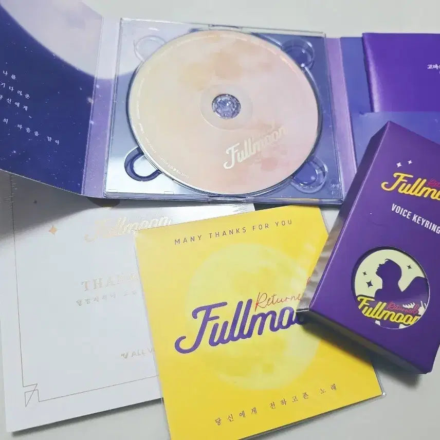 [BUNJANG] Moonlight Angel 15th Anniversary OST Goods / 달빛천사15주년 국내정식OST 텀블벅 후원굿즈