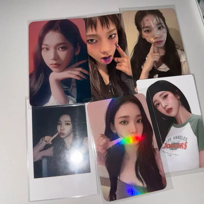 일괄] 에스파 카리나 폴라로이드 팬즈랜드 미공포 포카 걸스 앨포