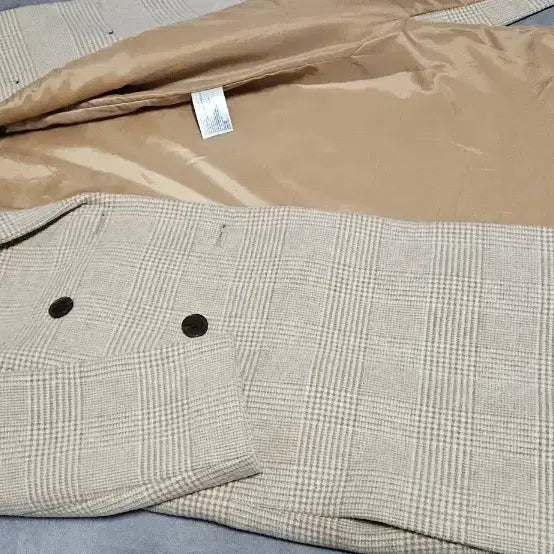 [BUNJANG] Mixxo Check Coat M / 믹쏘 체크 코트 M