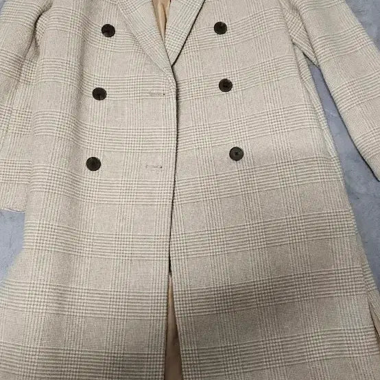 [BUNJANG] Mixxo Check Coat M / 믹쏘 체크 코트 M