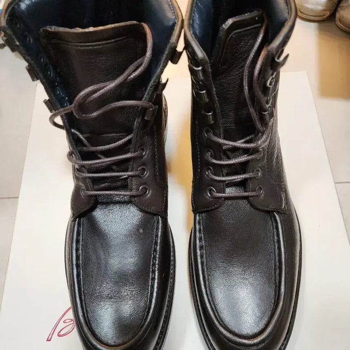[BUNJANG] Brioni Lace-Up Boots / 브리오니 컬렉션 레이스업 부츠