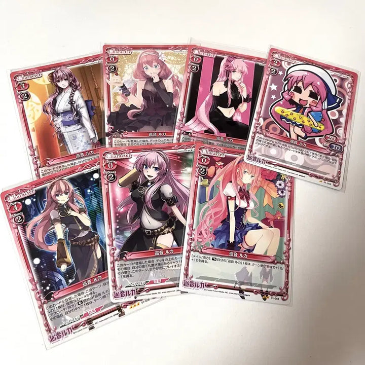 [BUNJANG] Vocaloid Megurine Luka Precious Memories Card Bundle Set / 반택포) 보컬로이드 메구리네루카 프레셔스 메모리즈 카드 일괄