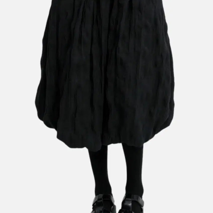 [BUNJANG] EQL Essential Wrinkle Balloon Skirt / EQL 에센셜 링클 벌룬 스커트