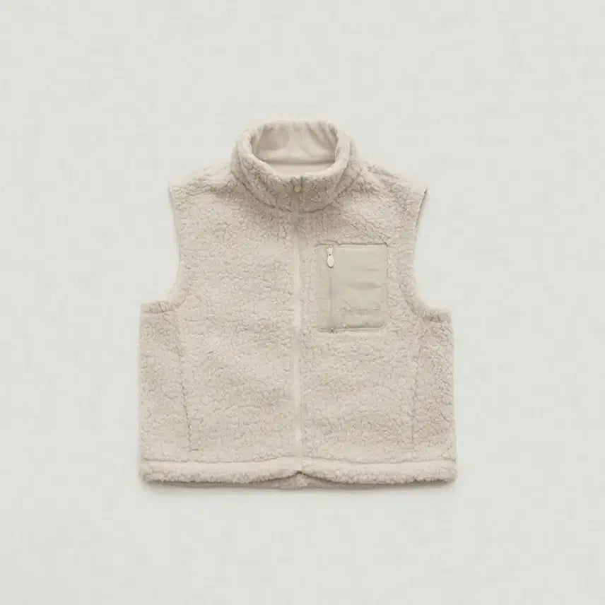 [SOLD OUT] 더바넷 플리스 집업 조끼 flock fleece zip-up vest